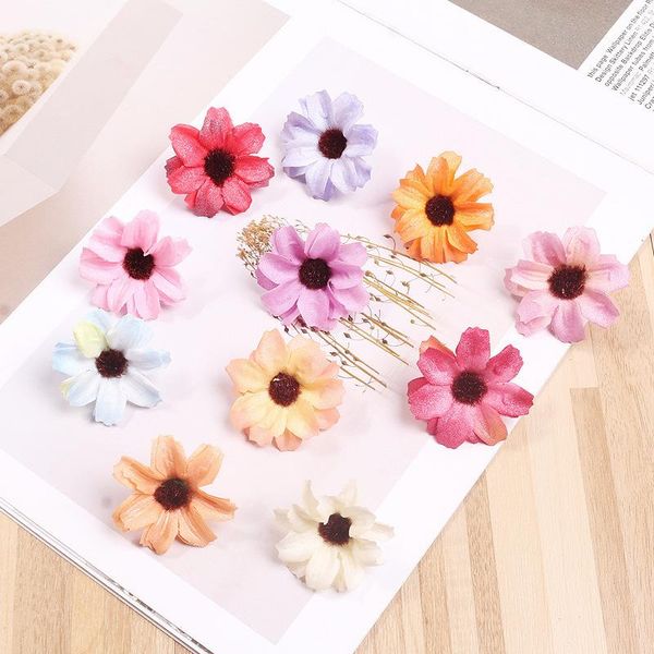 decorative flowers & wreaths 50pcs silk small daisies artificial vine wedding decoration diy wreath candy box accessories fake sunflower
decorative flowers & wreaths 50pcs silk small daisies artificial vine wedding decoration diy wreath candy box accessories fake sunflower