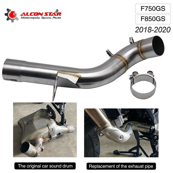 motorcycle exhaust system alconstar delete catalyst for f750gs f850gs adventure modified stainless steel middle link pipe2021 2021
motorcycle exhaust system alconstar delete catalyst for f750gs f850gs adventure modified stainless steel middle link pipe2021 2021