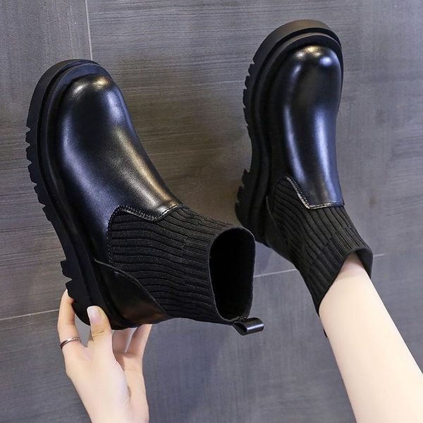 boots lady women shoes autumn clogs platform flat heel round toe boots-women luxury designer med rubber leather ankle 2021 fash, Black
boots lady women shoes autumn clogs platform flat heel round toe boots-women luxury designer med rubber leather ankle 2021 fash, Black