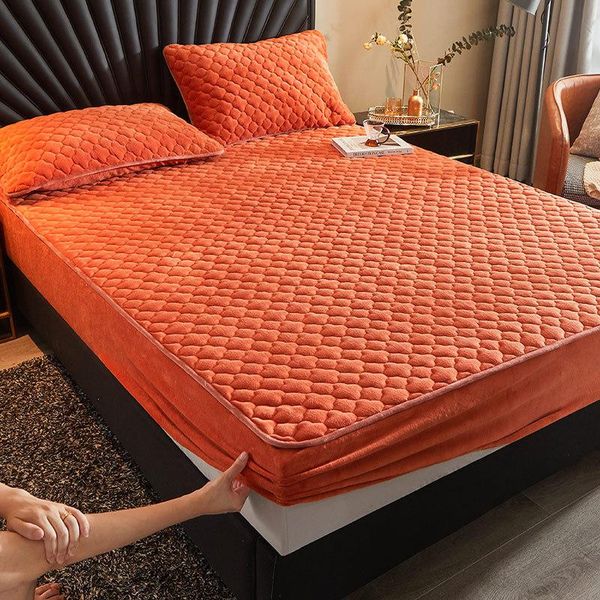 sheets & sets 1pcs milk velvet bed mattress fitted sheet queen size set all-around elastic rubber band non-slip dustproof
sheets & sets 1pcs milk velvet bed mattress fitted sheet queen size set all-around elastic rubber band non-slip dustproof