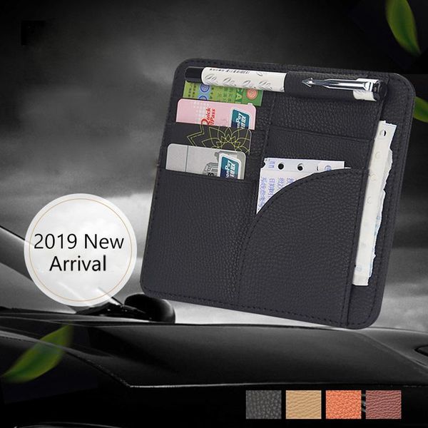 car organizer ticket card storage bag for sun visor mount pu leather pocket pen holders in accessories automobile pouch
car organizer ticket card storage bag for sun visor mount pu leather pocket pen holders in accessories automobile pouch