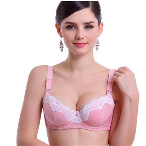 maternity intimates nursing bra pregnant woman bamboo fiber madal lace with underwire feeding anti sagging convertible straps side buckle, White
maternity intimates nursing bra pregnant woman bamboo fiber madal lace with underwire feeding anti sagging convertible straps side buckle, White