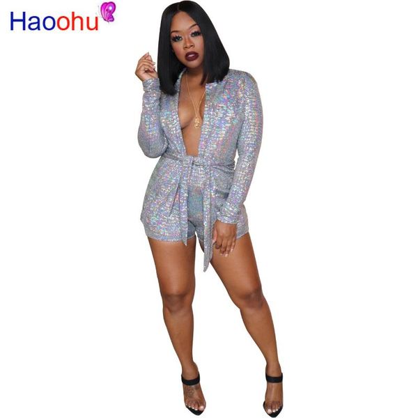 sequin 2 piece matching sets women festival clothing deep v neck full sleeve belt long coat and bodycon shorts club outfits women's tra, Gray
sequin 2 piece matching sets women festival clothing deep v neck full sleeve belt long coat and bodycon shorts club outfits women's tra, Gray