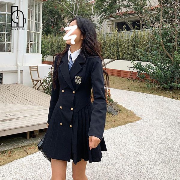 casual dresses luck a women autumn a-line blazer plaid dress female harajuku preppy style japanese jk notched vestidos double breasted, Black;gray
casual dresses luck a women autumn a-line blazer plaid dress female harajuku preppy style japanese jk notched vestidos double breasted, Black;gray