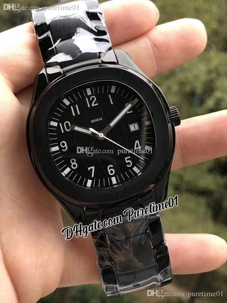 2022 5167 automatic mens watch dlc pvd all black textured dial number markers stainless steel bracelet 4 styles super watches puretime01 e15, Slivery;brown
2022 5167 automatic mens watch dlc pvd all black textured dial number markers stainless steel bracelet 4 styles super watches puretime01 e15, Slivery;brown
