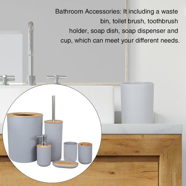 bath accessory set waste bin bamboo wooden toilet brush toothbrush holder home el dish kitchen bathroom accessories soap dispenser shower
bath accessory set waste bin bamboo wooden toilet brush toothbrush holder home el dish kitchen bathroom accessories soap dispenser shower
