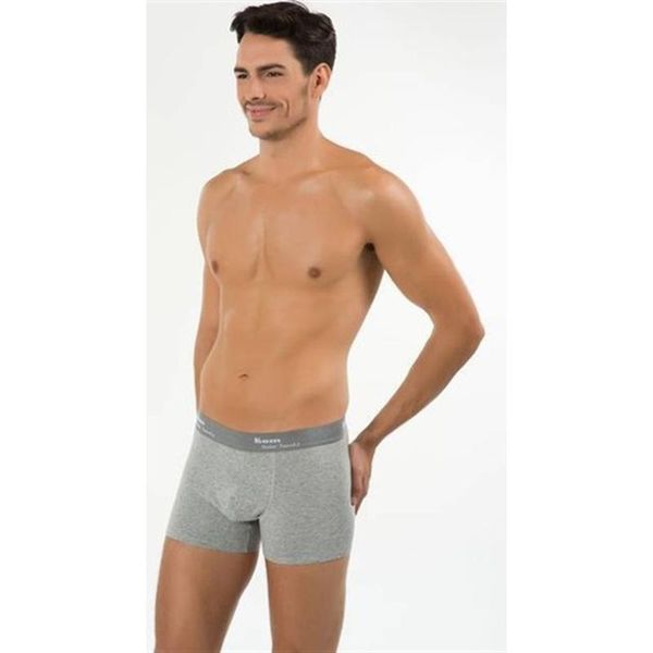 kom tight men's boxer pack of 2, White;black