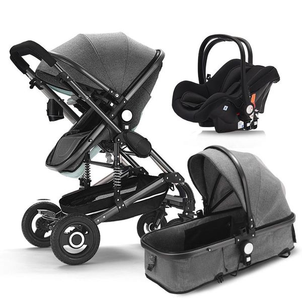 strollers# baby stroller 3 in 1 neonatal carriage high landscape pram four seasons absorption cart
strollers# baby stroller 3 in 1 neonatal carriage high landscape pram four seasons absorption cart