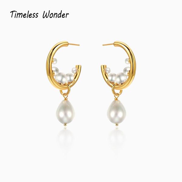 hoop & huggie timeless wonder fancy imitation pearl geo hoops earings for women jewelry punk runway designer gothic boho bride kpop japan 23, Golden;silver
hoop & huggie timeless wonder fancy imitation pearl geo hoops earings for women jewelry punk runway designer gothic boho bride kpop japan 23, Golden;silver