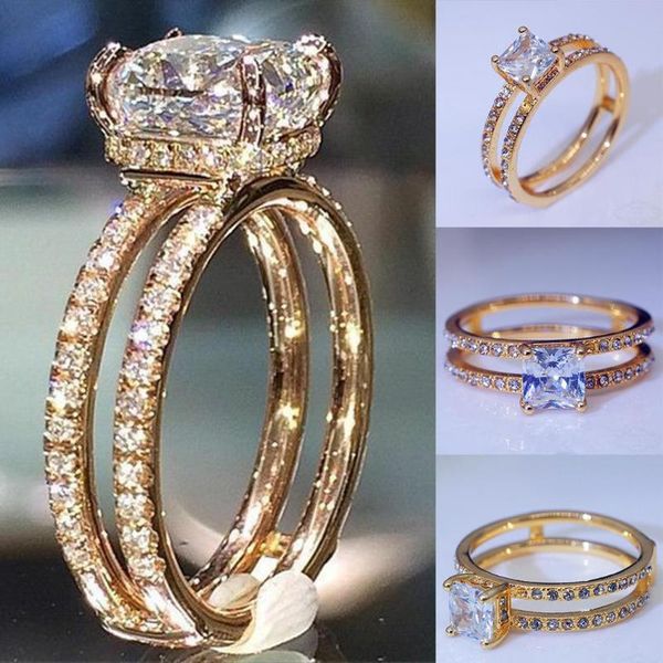 wedding rings fashion women engagement rhinestone double layer 18.9mm/0.74inch ring 19.8mm/0.78inch jewelry gift, Slivery;golden
wedding rings fashion women engagement rhinestone double layer 18.9mm/0.74inch ring 19.8mm/0.78inch jewelry gift, Slivery;golden