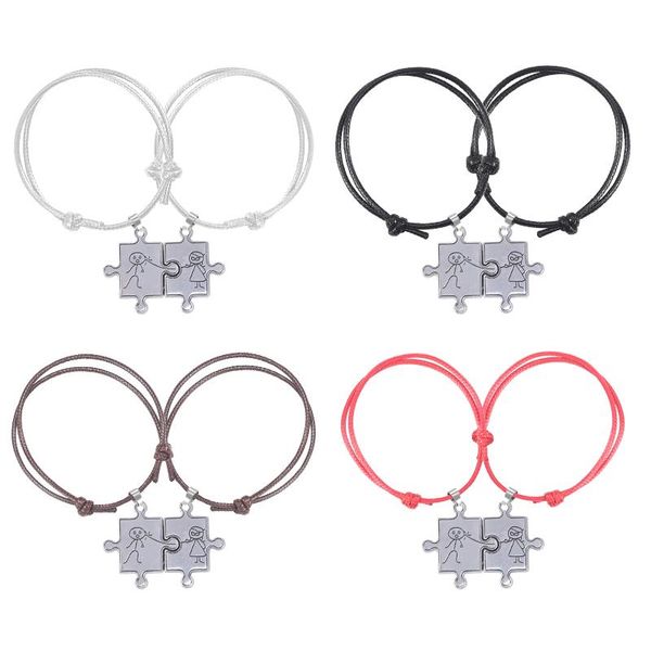 charm bracelets fashion couple bracelet alloy pendant optional multi-color leather rope male and female friends to commemorate, Golden;silver
charm bracelets fashion couple bracelet alloy pendant optional multi-color leather rope male and female friends to commemorate, Golden;silver