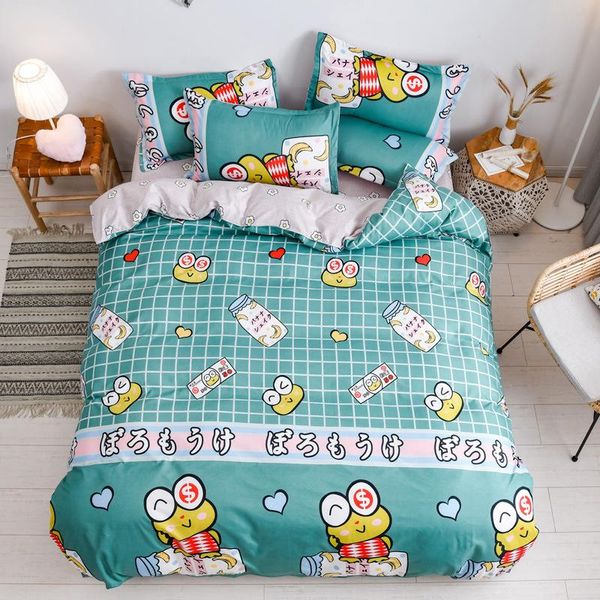 bedding sets duvet cover set 4 pieces green japanese style frog prince bedclothes include bed sheet pillowcase comforter oceania
bedding sets duvet cover set 4 pieces green japanese style frog prince bedclothes include bed sheet pillowcase comforter oceania