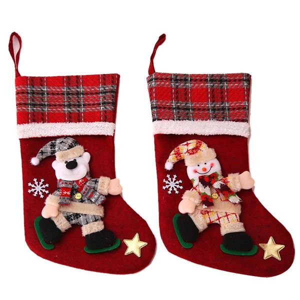 christmas decorations stockings socks with snowman santa elk bear printing xmas candy gift bag fireplace tree decoration year
christmas decorations stockings socks with snowman santa elk bear printing xmas candy gift bag fireplace tree decoration year