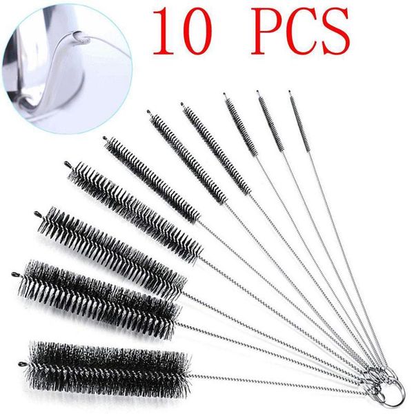 10pcs/set nylon tube brushes straw set for drinking straws / glasses keyboards cleaning clean tools car sponge
10pcs/set nylon tube brushes straw set for drinking straws / glasses keyboards cleaning clean tools car sponge