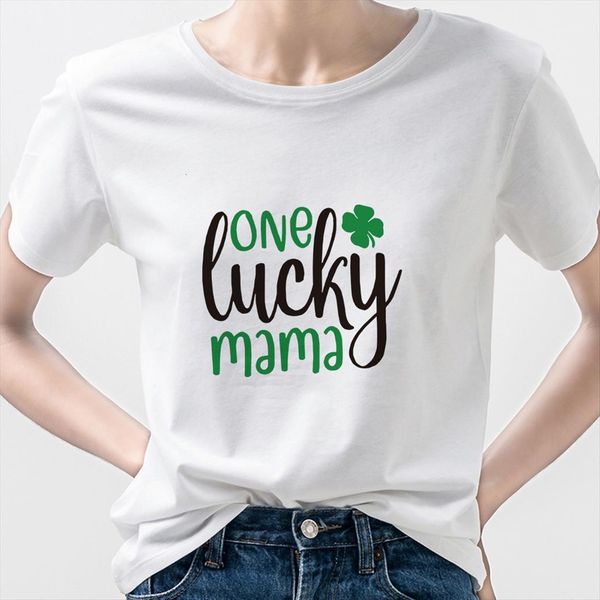 one lucky mama letter womens t shirt oversize funny family look short sleeve summer harajuku casual crewneck fashion european, White
one lucky mama letter womens t shirt oversize funny family look short sleeve summer harajuku casual crewneck fashion european, White