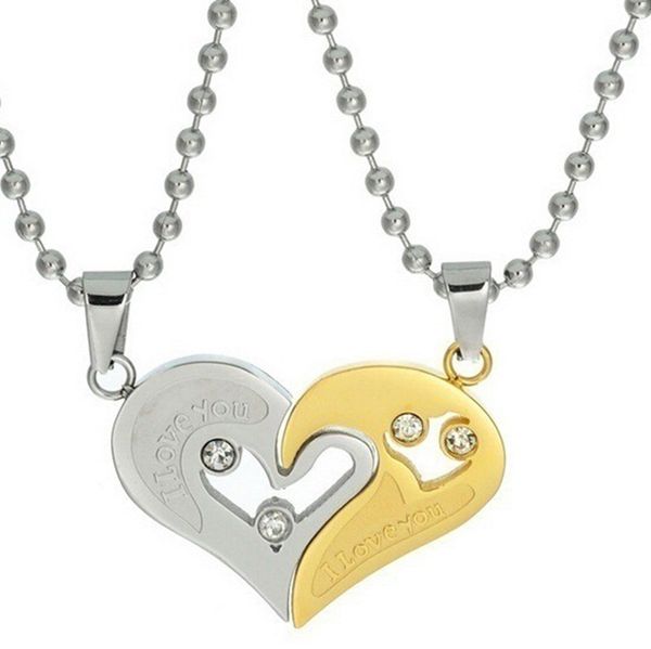 valentine gift jewelry i love you necklace hollow valentine's day heart-shaped pendant 2 pieces alloy punk for couple lovers, Red;brown
valentine gift jewelry i love you necklace hollow valentine's day heart-shaped pendant 2 pieces alloy punk for couple lovers, Red;brown