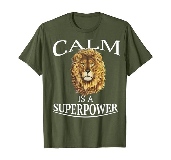 calm is a superpower shirt heart of a lion soul motivation t-shirt, White;black
calm is a superpower shirt heart of a lion soul motivation t-shirt, White;black