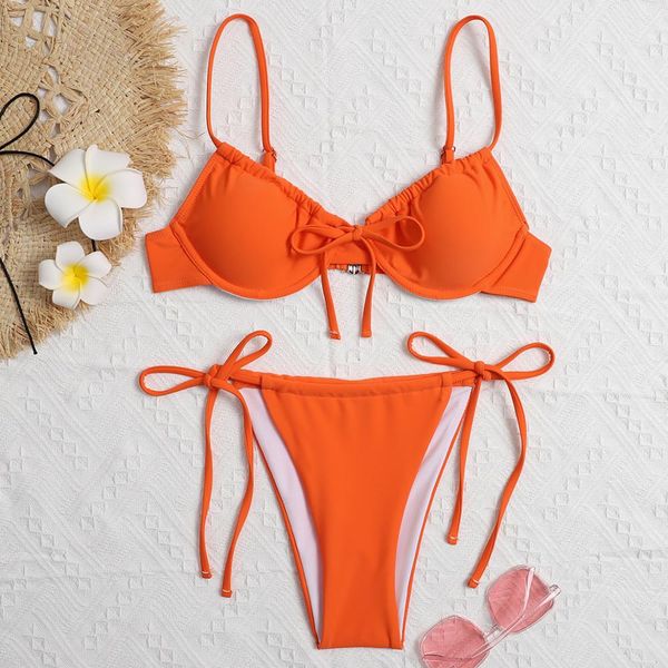 orange underwired design micro bikini luxury push up swimsuit two piece bathing suit padded swimwear mujer maillot de baining
orange underwired design micro bikini luxury push up swimsuit two piece bathing suit padded swimwear mujer maillot de baining