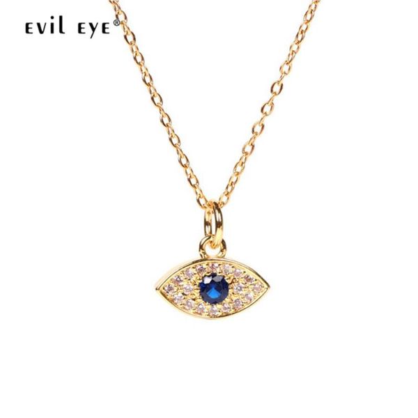 pendant necklaces evil eye micro pave zircon turkish necklace gold color copper long chain jewelry for women female le615, Silver
pendant necklaces evil eye micro pave zircon turkish necklace gold color copper long chain jewelry for women female le615, Silver
