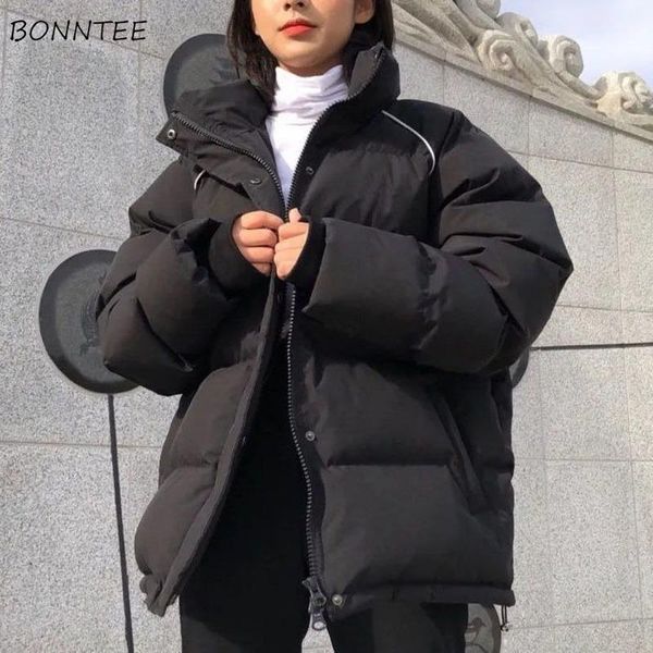 short style parkas women solid simple all-match office lady winter coat outwear loose fashion korean chic black strretwear women's down
short style parkas women solid simple all-match office lady winter coat outwear loose fashion korean chic black strretwear women's down