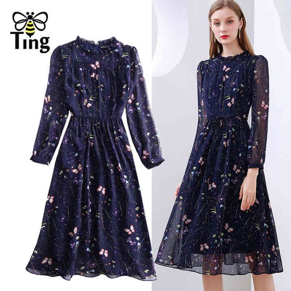 vintage elegant floral print summer flowy chiffon dress women casual ruched butterfly knee length robes eam 210513, Black;gray
vintage elegant floral print summer flowy chiffon dress women casual ruched butterfly knee length robes eam 210513, Black;gray