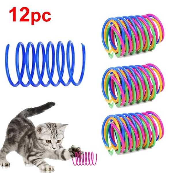 cat toys spring toy colorful plastic coil spiral interactive funny play game teaser product for kitten pet accessory
cat toys spring toy colorful plastic coil spiral interactive funny play game teaser product for kitten pet accessory
