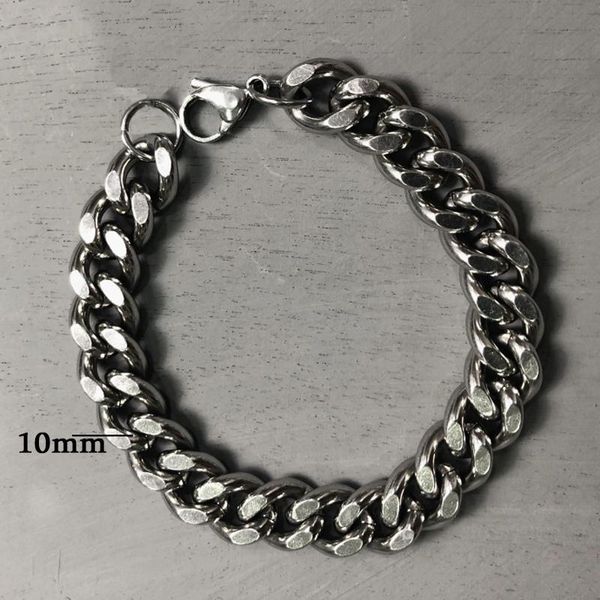 link, chain bracelet men's cuban link stainless steel on hand hip hop bracelets charm couple fashion jewelry wholesale, Black
link, chain bracelet men's cuban link stainless steel on hand hip hop bracelets charm couple fashion jewelry wholesale, Black