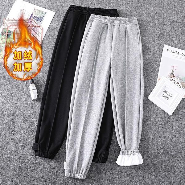 fashion women's clothing solid elastic waist full length sweatpants women pants & capris, Black;white
fashion women's clothing solid elastic waist full length sweatpants women pants & capris, Black;white