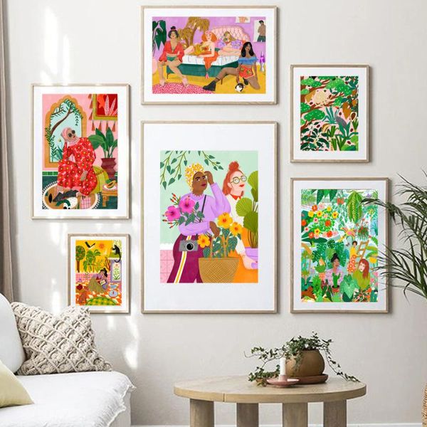 paintings abstract colorful boho girl flower leaf plant wall art print canvas painting nordic poster pictures for living room decor
paintings abstract colorful boho girl flower leaf plant wall art print canvas painting nordic poster pictures for living room decor
