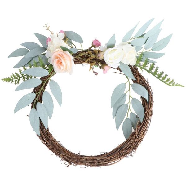 1pc door hanging wreath decorative garland wedding adornment (green) flowers & wreaths
1pc door hanging wreath decorative garland wedding adornment (green) flowers & wreaths