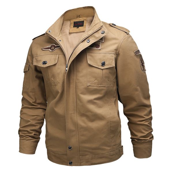 fashion jacket 6xl autumn and winter men's casual military industrial clothing large windbreaker coat, Black;brown
fashion jacket 6xl autumn and winter men's casual military industrial clothing large windbreaker coat, Black;brown