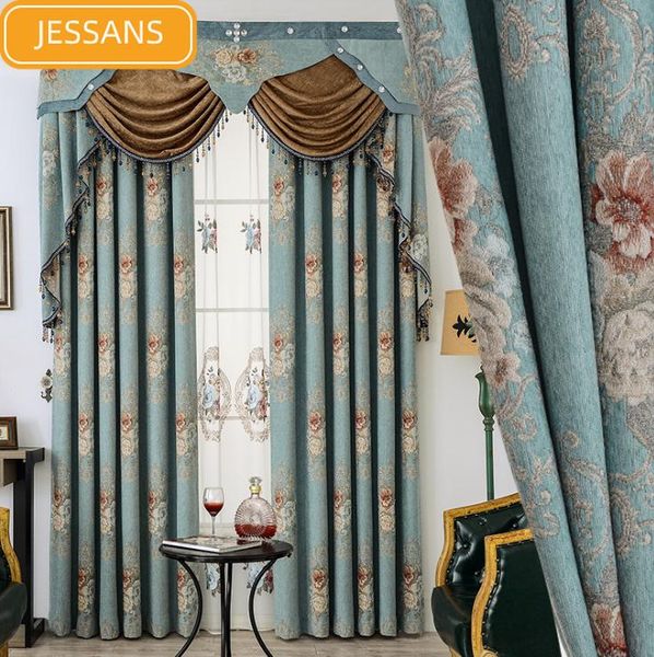 curtain & drapes european style embossed pastoral french curtains for living room bedroom embroidered soft jacquard blackout custom
curtain & drapes european style embossed pastoral french curtains for living room bedroom embroidered soft jacquard blackout custom