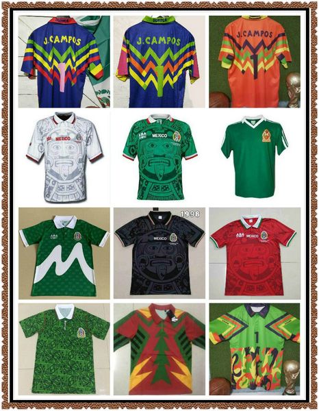 mexico retro soccer jersey 1998 home away football shirts blanco hernandez jeresy men vintage uniform camiseta futbol, Black;yellow
mexico retro soccer jersey 1998 home away football shirts blanco hernandez jeresy men vintage uniform camiseta futbol, Black;yellow