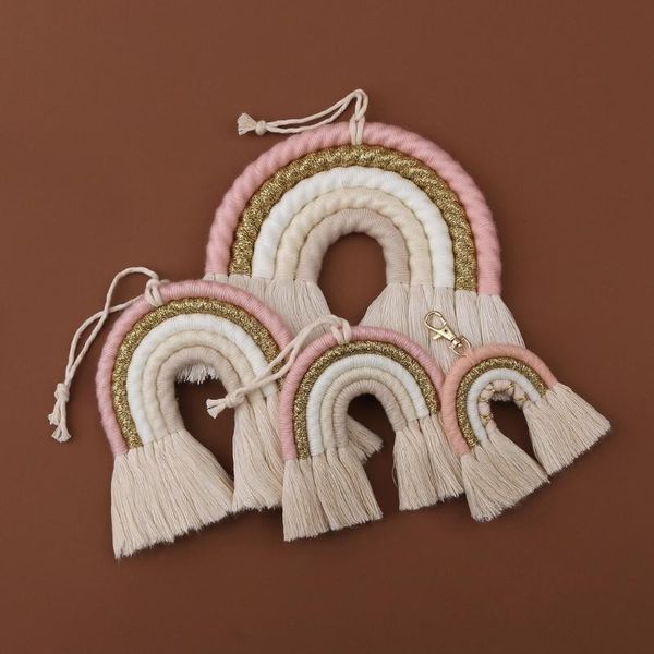 style room decoration handmade woven cotton rope rainbow hanging wall decor po props decorative objects & figurines
style room decoration handmade woven cotton rope rainbow hanging wall decor po props decorative objects & figurines