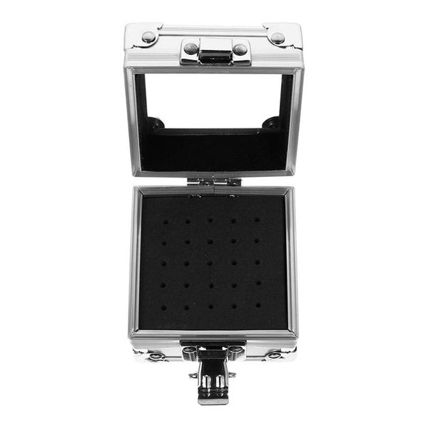 nail art kits 25 hole drill holder display tool aluminum polish head storage box
nail art kits 25 hole drill holder display tool aluminum polish head storage box