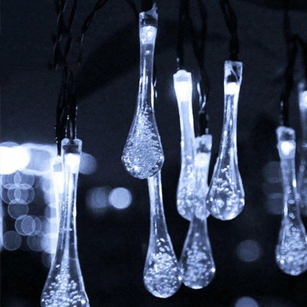 solar lamps outdoor water drops lamp string lights led holiday christmas party decoration light waterproof safety energy saving
solar lamps outdoor water drops lamp string lights led holiday christmas party decoration light waterproof safety energy saving