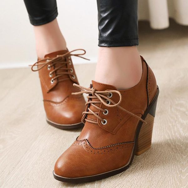 dress shoes doratasia 2021 big size 47 ladies chunky high heels spring shoelaces brand design women brogue pumps woman, Black
dress shoes doratasia 2021 big size 47 ladies chunky high heels spring shoelaces brand design women brogue pumps woman, Black