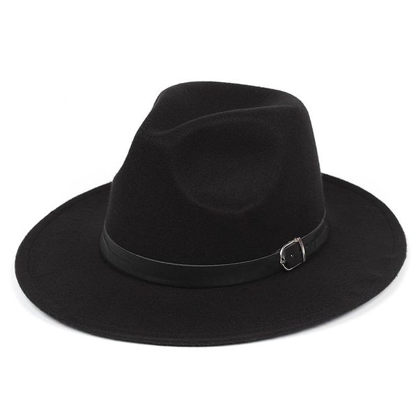 wide brim hats 2021 men's hat jazz british style ladies bowler solid color imitation wool flat soft, Blue;gray
wide brim hats 2021 men's hat jazz british style ladies bowler solid color imitation wool flat soft, Blue;gray
