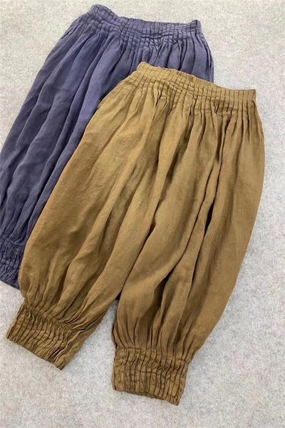 women's pants & capris exquisite retro literary and casual models loose cotton linen elastic waist spring summer, Black;white
women's pants & capris exquisite retro literary and casual models loose cotton linen elastic waist spring summer, Black;white