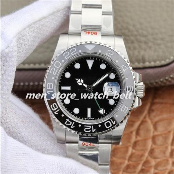 1 aaa men's ceramic bezel bp factory gmtii automatic 2813 watch men 316 steel 40mm 116710ln 116710blnr 116710 batman luminous diving ce, Slivery;brown 
1 aaa men's ceramic bezel bp factory gmtii automatic 2813 watch men 316 steel 40mm 116710ln 116710blnr 116710 batman luminous diving ce, Slivery;brown