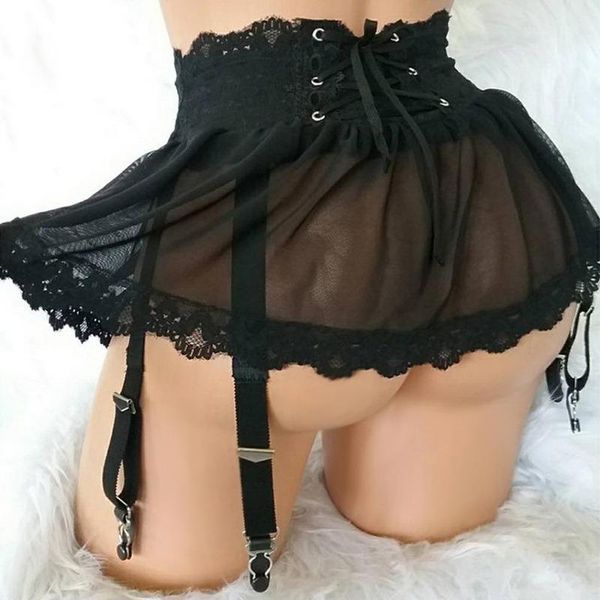 women's panties summer women underwear bandage adjustable lace garter belt mini skirt underpants ladies 2021, Black;pink
women's panties summer women underwear bandage adjustable lace garter belt mini skirt underpants ladies 2021, Black;pink