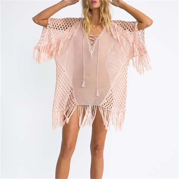 women's swimwear 2021 summer bikini cover up crochet tassel tunic for beach women plus size knitted pareo dress hollow out ups praia, White;black
women's swimwear 2021 summer bikini cover up crochet tassel tunic for beach women plus size knitted pareo dress hollow out ups praia, White;black