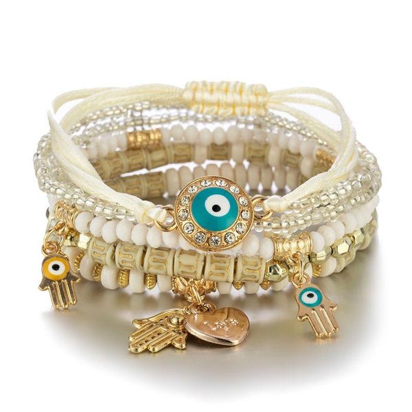 beaded, strands hand act the role of european and american temperament handmade beaded fashions multilayer bracelet, Black
beaded, strands hand act the role of european and american temperament handmade beaded fashions multilayer bracelet, Black