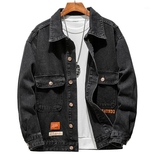 men's jackets 2021 autumn and winter fashion denim jacket casual solid color single-breasted large size 4xl 5xl, Black;brown
men's jackets 2021 autumn and winter fashion denim jacket casual solid color single-breasted large size 4xl 5xl, Black;brown