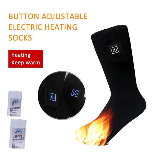 sports socks susb charging heated warm self - heating sock to prevent cold and instep 3.7v 3 gear, Black
sports socks susb charging heated warm self - heating sock to prevent cold and instep 3.7v 3 gear, Black