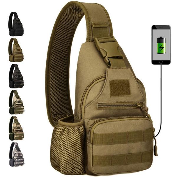 men tactics shoulder bag sling chest pack usb charging sports crossbody handbag waist bags
men tactics shoulder bag sling chest pack usb charging sports crossbody handbag waist bags