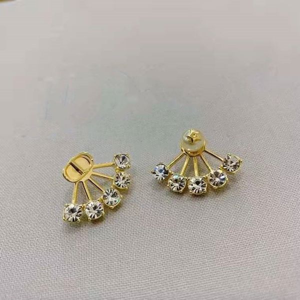 d jia i fan earrings high edition olympic c star pearl rhinestone blessing bag, Golden
d jia i fan earrings high edition olympic c star pearl rhinestone blessing bag, Golden