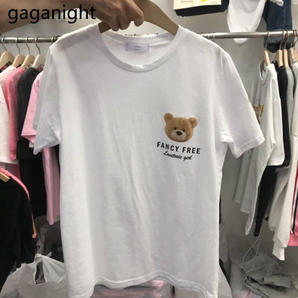 women's t-shirt gaganight fashion women bear print tshirt short sleeve o neck lady korean tees shirt summer arrivals 2021 streetwear, White
women's t-shirt gaganight fashion women bear print tshirt short sleeve o neck lady korean tees shirt summer arrivals 2021 streetwear, White