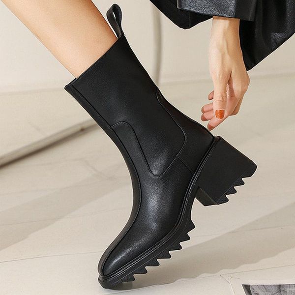 boots elegant ankle for women side zipper genuine leather high heels 2021 autumn winter wedding shoes woman black white
boots elegant ankle for women side zipper genuine leather high heels 2021 autumn winter wedding shoes woman black white