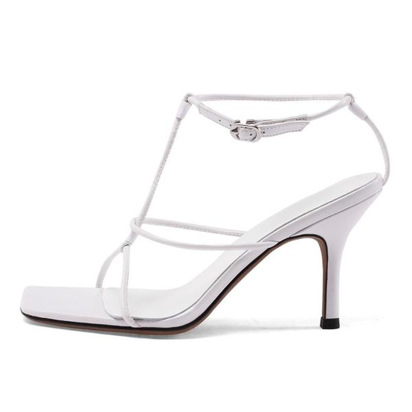 sandals summer fashion high heels square head women's shoes buckle strap white red gold stilettos party, Black
sandals summer fashion high heels square head women's shoes buckle strap white red gold stilettos party, Black